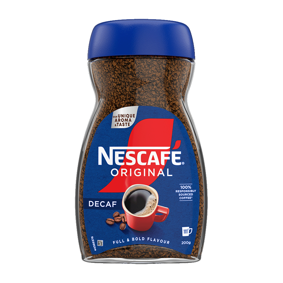 NESCAFÉ ORIGINAL, Instant Coffee, Decaf Dark Roast, 1 Jar