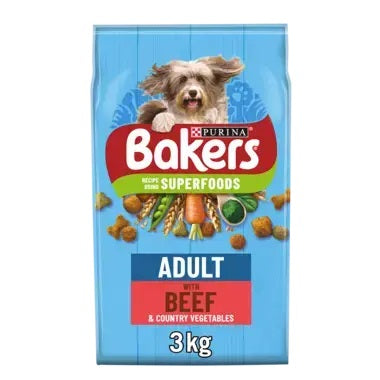 BAKERS® Beef with Vegetables Dry Dog Food